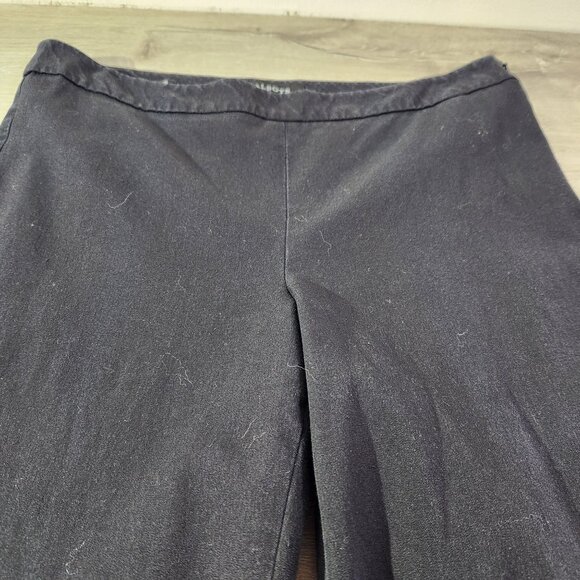 Talbots Chatham Ankle Curvy Pants Black Cotton Blend Slim Fit Womens Size 8 - Picture 6 of 12